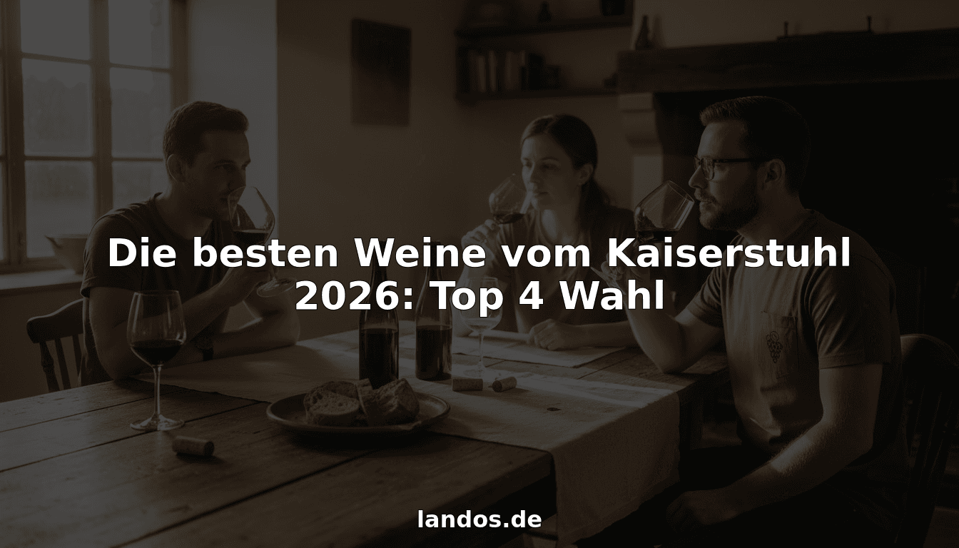 Die besten Weine vom Kaiserstuhl 2026: Top 4 Wahl