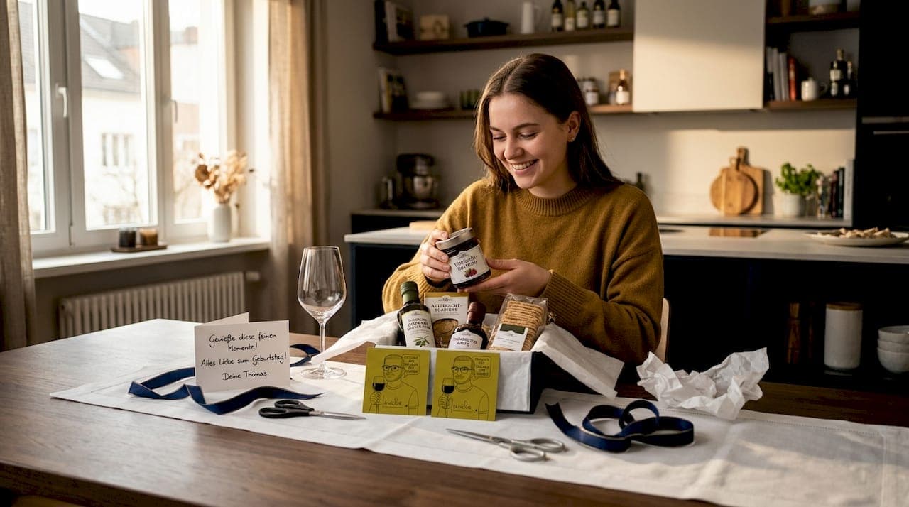 Tipps für Junge Geschenk-Suchende: Wein & Feinkost